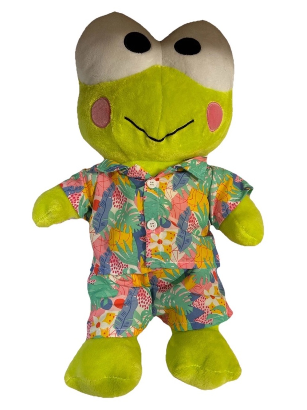 2023 Build A Bear Keroppi Hello Kitty Friend Heavy Stuffed Plush 17”